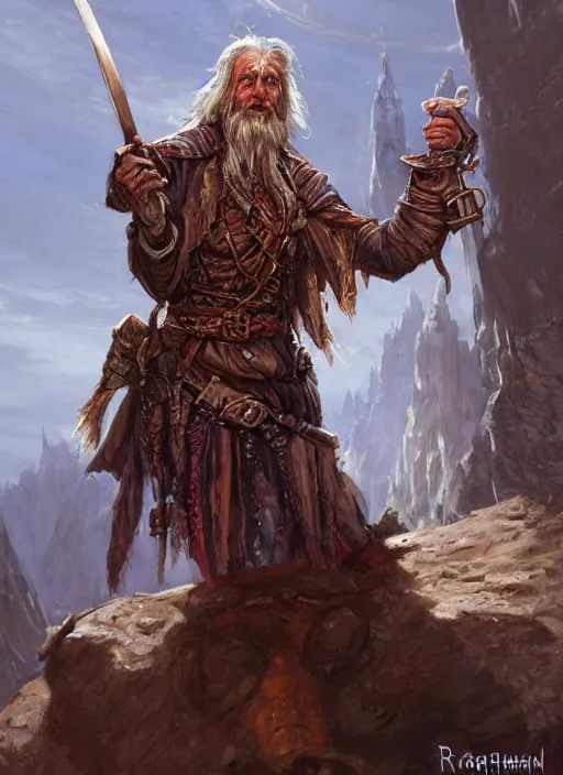 Image similar to poor dirty ugly beggar, ultra detailed fantasy, dndbeyond, bright, colourful, realistic, dnd character portrait, full body, pathfinder, pinterest, art by ralph horsley, dnd, rpg, lotr game design fanart by concept art, behance hd, artstation, deviantart, hdr render in unreal engine 5