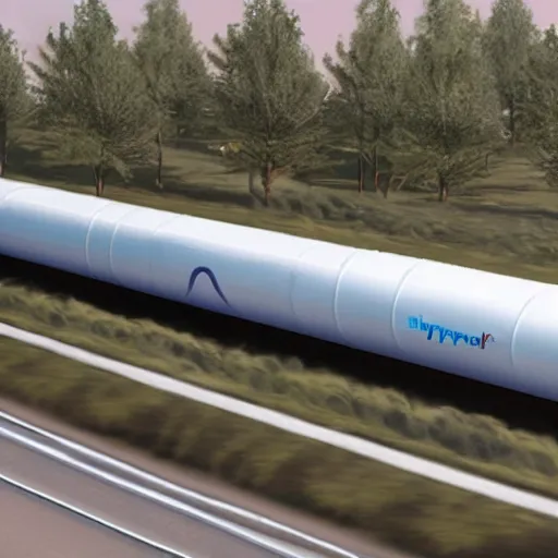 Prompt: hyperloop