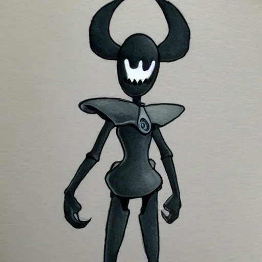 Prompt: hollow knight character