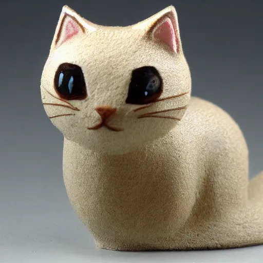 Prompt: miniaturine of cat