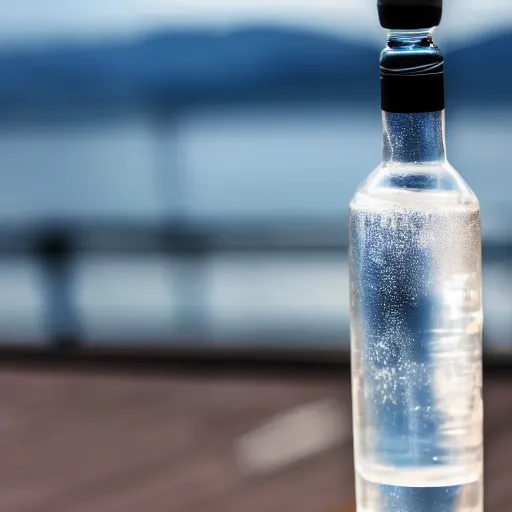 Image similar to A Vodka Bottle on the universe, 8K, Ultra Detailed, Very Impressive, smooth and sharp focus