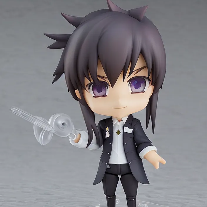 Prompt: Sam Neil, An anime Nendoroid of Sam Neil, figurine, detailed product photo