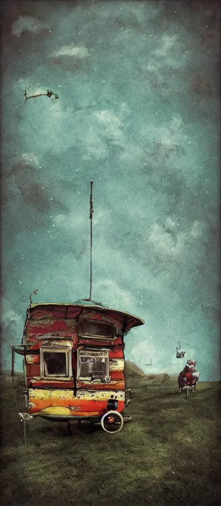 Image similar to a caravan by alexander jansson