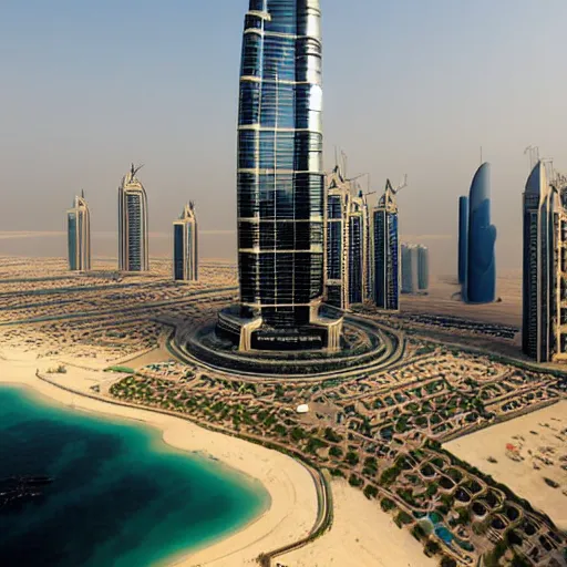 Prompt: gta : dubai by hofbauer