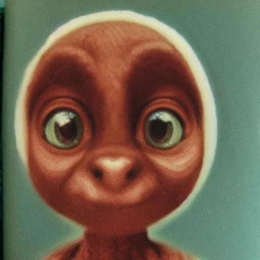 Prompt: passport photo for et