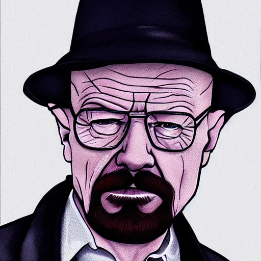 Image similar to Walter White by Gabriel Soares,