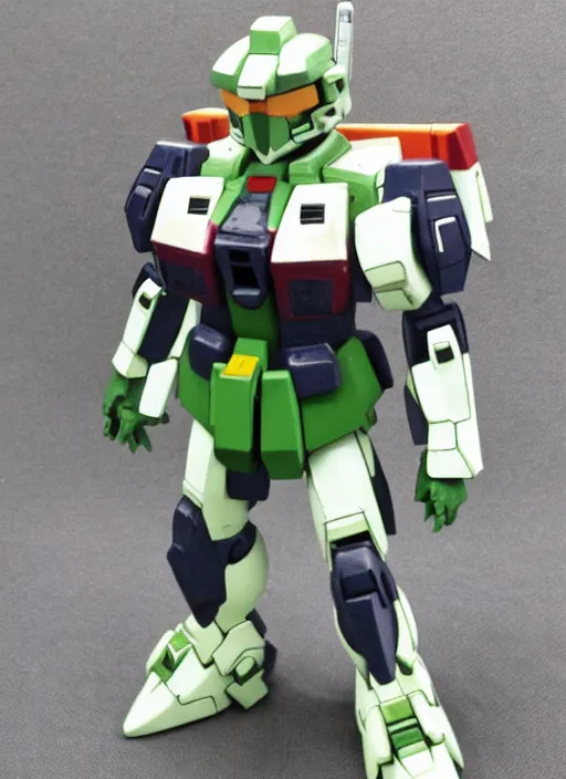 Image similar to master chief gundam