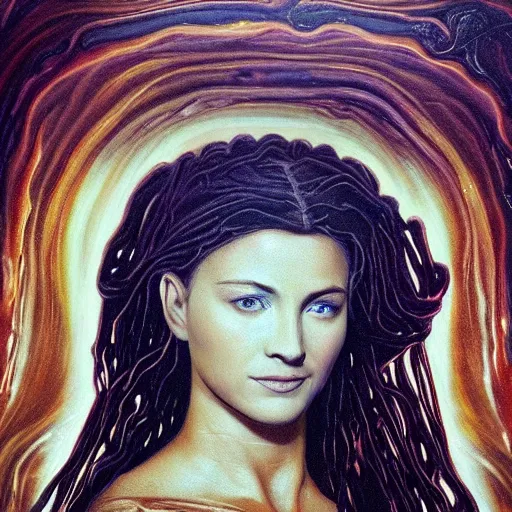 Prompt: indome noodles on peanut butter toast majestic gracious goddess hekate portrait, ancient greece, elysium, atmospheric lighting, painted, intricate, volumetric lighting, beautiful, rich deep colours masterpiece, golden hour, sharp focus, ultra detailed, by leesha hannigan, ross tran, thierry doizon, kai carpenter, ignacio fernandez rios indome noodles on peanut butter toast