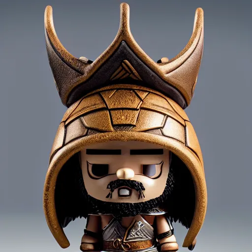 Prompt: viking Dunny vinyl toy