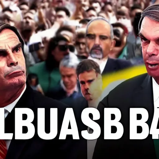 Prompt: Bolsonaro vs Lula, epic battle, cinematic, 8k, artistic