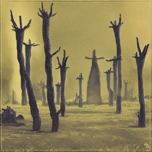 Image similar to “ dim carcosa landscape ”