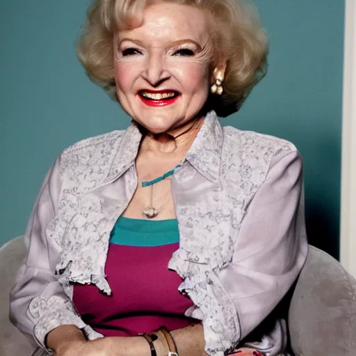 Prompt: young betty white