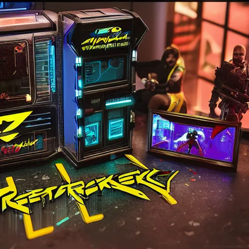 Image similar to Cyberpunk 2077 playset