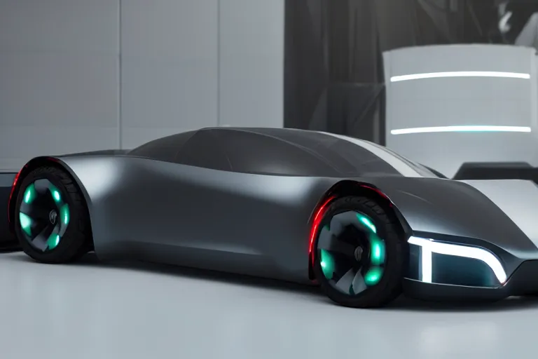 Prompt: cyberpunk tesla cybertruck concept inspired sports car, futuristic look, highly detailed body, very expensive, photorealistic camera shot, bright studio setting, studio lighting, crisp quality and light reflections, unreal engine 5 quality render