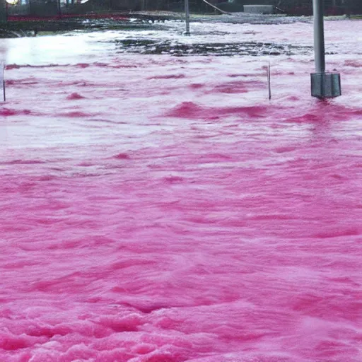 Image similar to pink flood