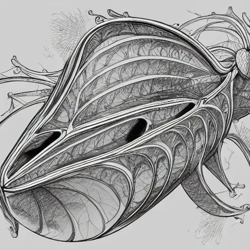 Image similar to annotated highly, detailed and intricate, sketch of a pod full of plants, marker concept art style rendering, concept art, half blueprint, trending on artstation, intricate details, center frame, annotations