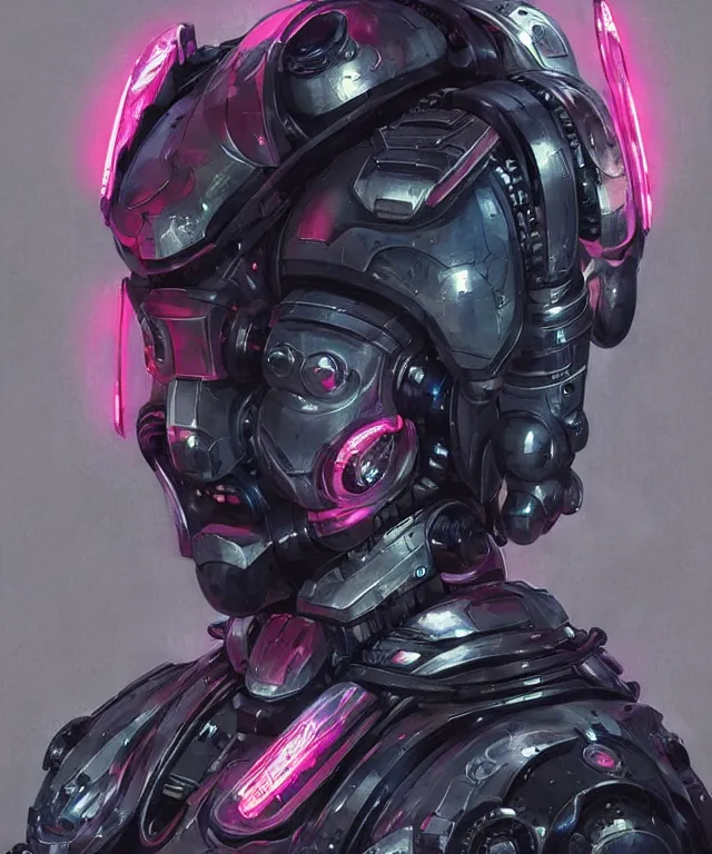 Prompt: a mechanical geisha portrait wearing sci fi armor, front facing!!!, ghost in the shell,cyberpunk , scifi, intricate cyberpunk armor, elegant, highly detailed cyberpunkbody armor, neon glowing eyes, digital painting, artstation, concept art, smooth, sharp focus, illustration, art by Artgerm and moebius and Peter Mohrbacher,