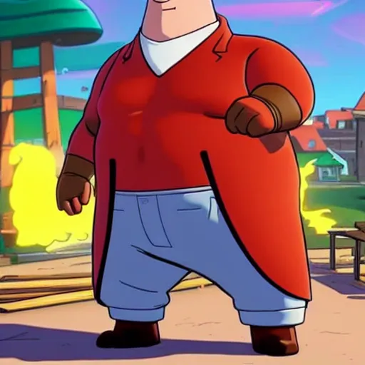 Image similar to Peter Griffin in Fortnite