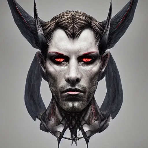 Prompt: “ lucifer the dark prince of hell, hyperrealistic, epic ”