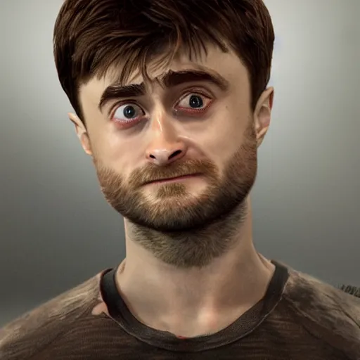 Image similar to hyperrealistic film still of daniel radcliffe fused with an radish!!! stunning 3 d render, inspired by istvan sandorfi & greg rutkowski & unreal engine, perfect symmetry, dim volumetric cinematic lighting, 8 k octane comprehensive render, extremely hyper - detailed, incredibly lifelike attributes, intricate, real flesh texture, masterpiece, artstation, stunning,