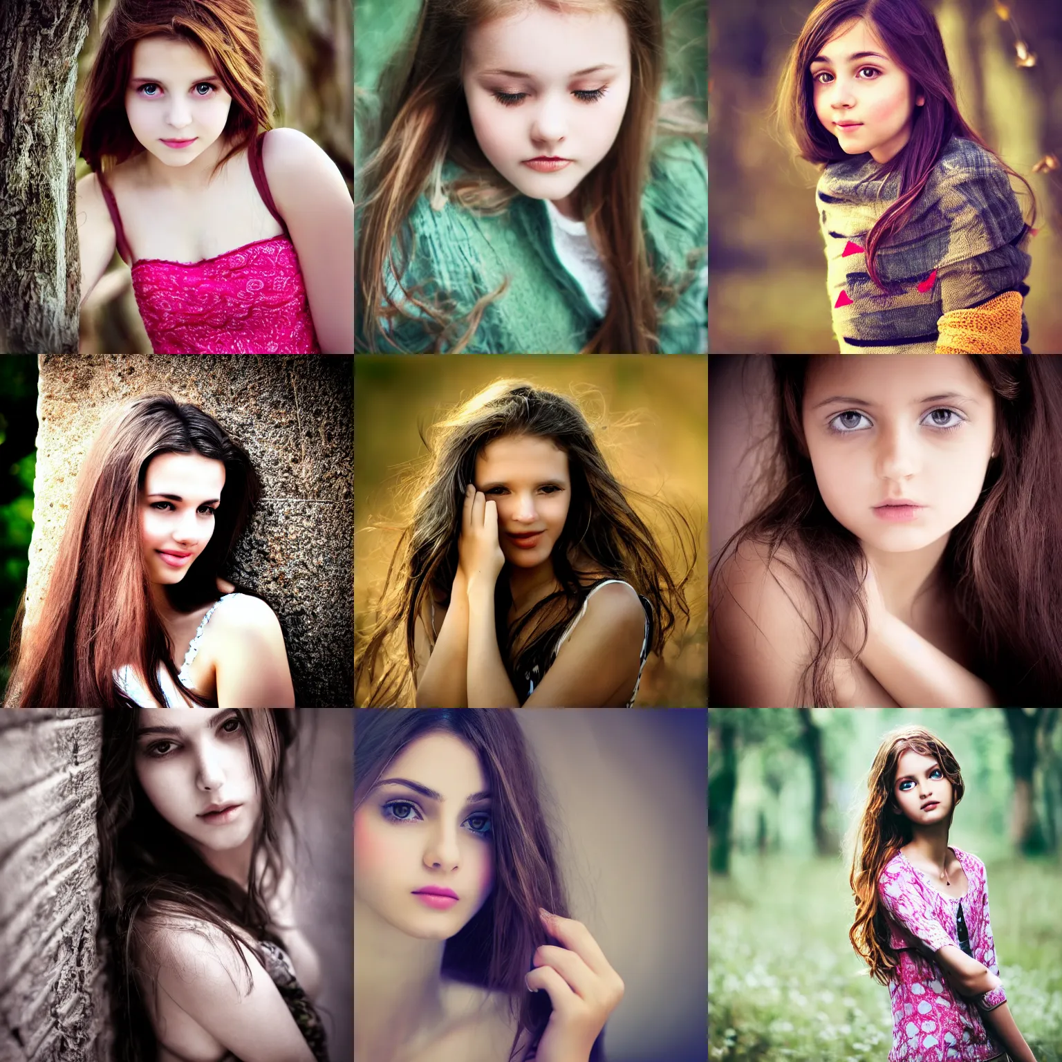 Prompt: photography of beautiful girl