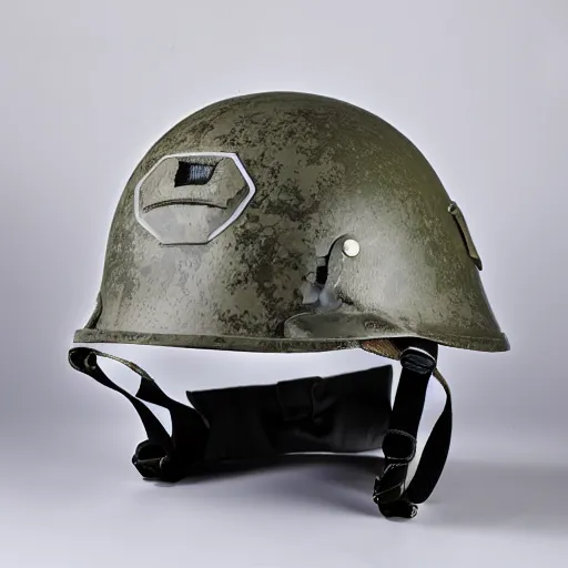 Image similar to agressive military Helmet