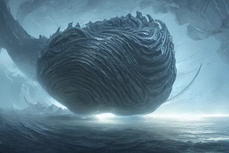 Image similar to Charybdis by Jessica Rossier and HR Giger