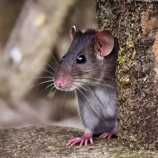 Image similar to professional photograph of handsome brown rat