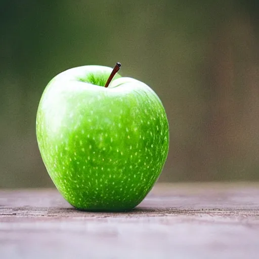 Image similar to a beautiful photo of a green apple