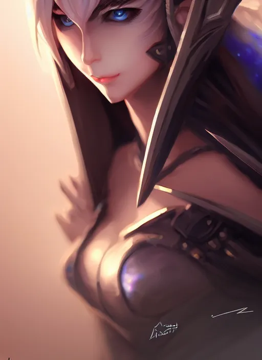 Image similar to beautiful and cool female dark magician, wide angle view, black, white, gold, blue colors, shiny, highly detailed, artgerm, cushart krenz, artstation, soft light, sharp focus, illustration, character design, concept art