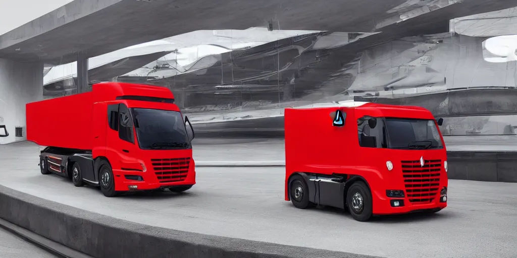 Prompt: “2020 Ferrari Truck, ultra realistic, 8k”