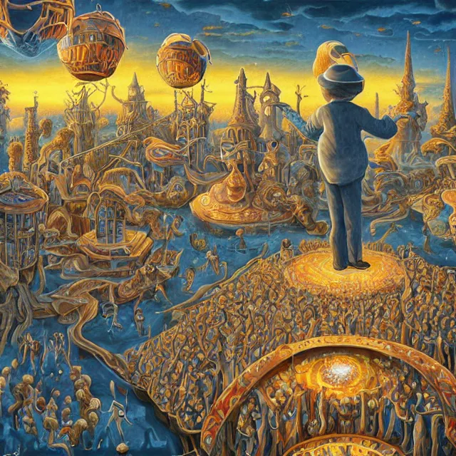 Image similar to the carnival of nightmares, polycount, surrealism, surrealist, cosmic horror, rob gonsalves, high detail