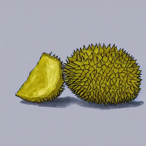 Image similar to humanized durian