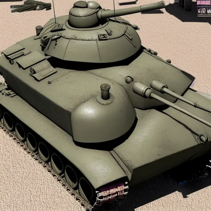 Image similar to photograph of a real-life IS-2 Heavy tank with Pink armour. Extremely detailed. 8k