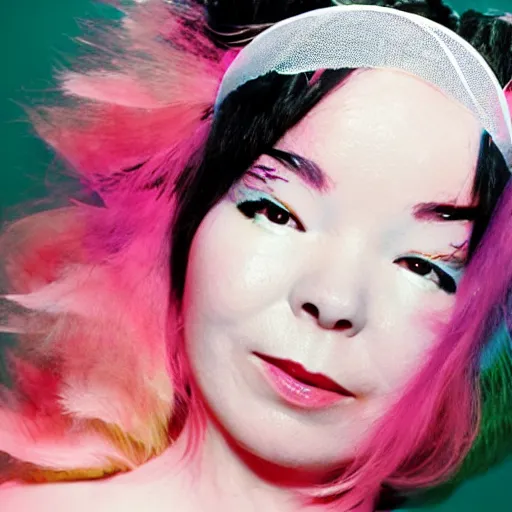 Image similar to bjork, shojo