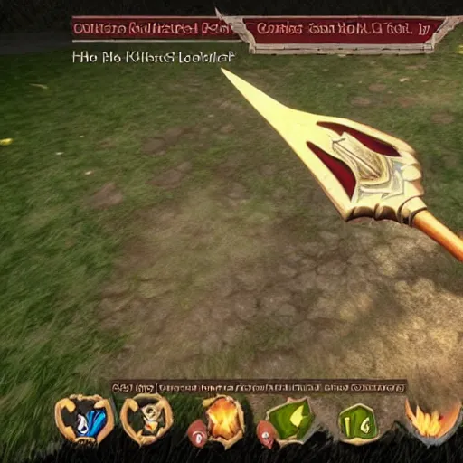 Image similar to perfect mythril waraxe able to kill dragon