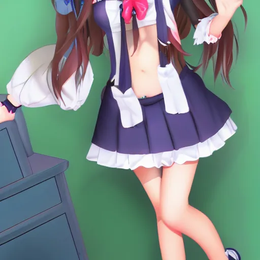 Image similar to cute elin school girl