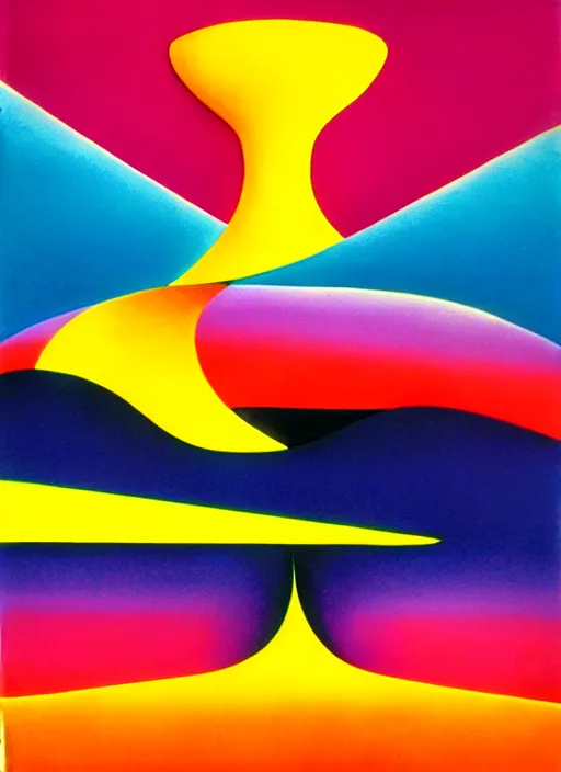 Prompt: abstract shapes by shusei nagaoka, kaws, david rudnick, airbrush on canvas, pastell colours, cell shaded, 8 k