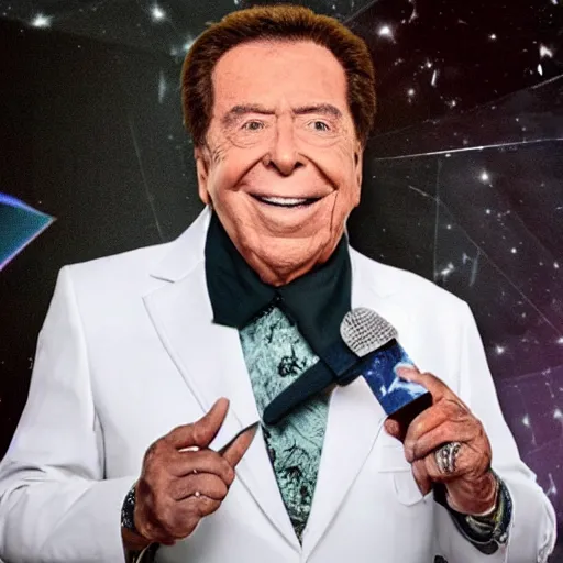 Image similar to Silvio Santos as a youtuber