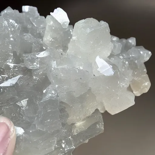 Image similar to raw clear quartz crystal natural formation