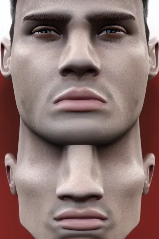Image similar to close up face male portrait, 20 years old, Trending on artstation, artstationHD, artstationHQ, 4k, 8k
