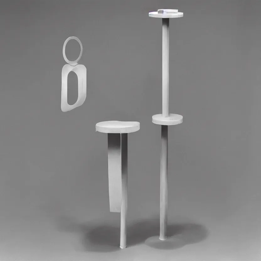 Image similar to an impossible quantum readymade object named 50cc d'Air de Paris by Marcel Duchamp on a pedestal, packshot, by Irving Penn and Man Ray, 4k