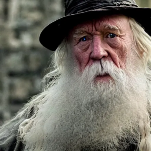 Image similar to sir richard harris as professor albus dumbledore in game of thrones