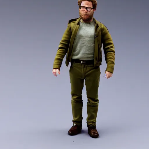 Image similar to Seth Rogen action figure, highly detailed, 4k, photo