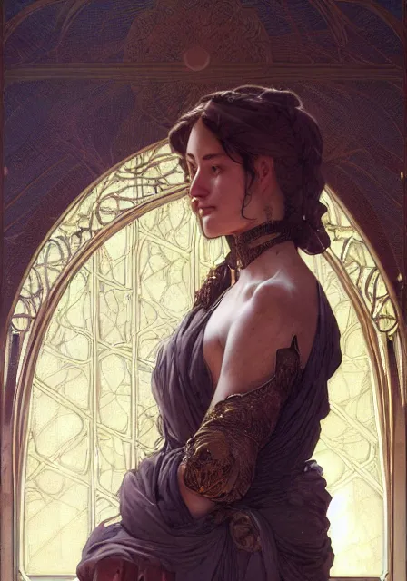 Image similar to portrait of sersei lannister, intricate, elegant, highly detailed, digital painting, artstation, concept art, smooth, sharp focus, illustration, art by artgerm and greg rutkowski and alphonse mucha and william - adolphe bouguereau