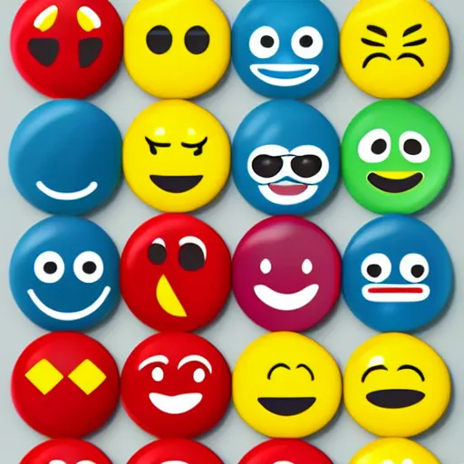 Image similar to Never before seen original design emoticons 8 per 8 grid