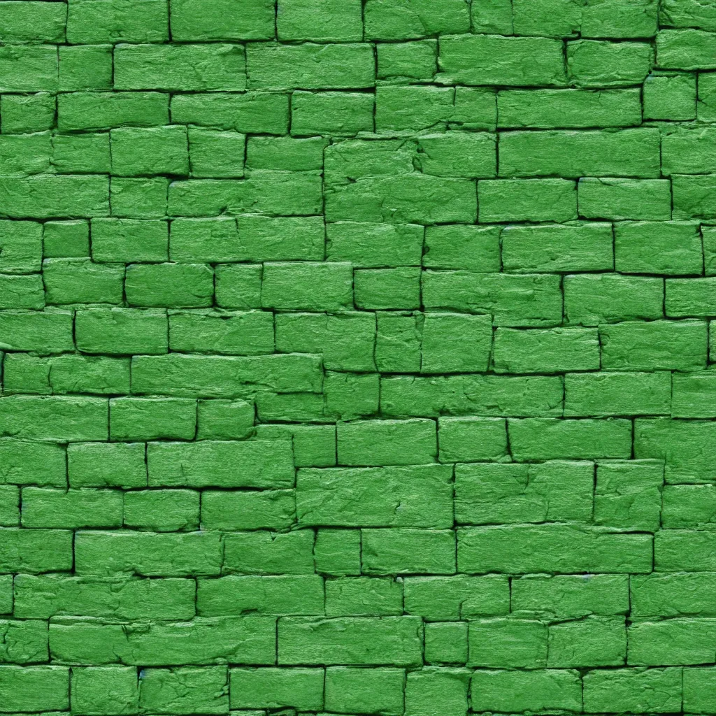 Image similar to green brick texture, 4k