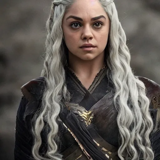 Image similar to mila kunis as daenerys targaryen