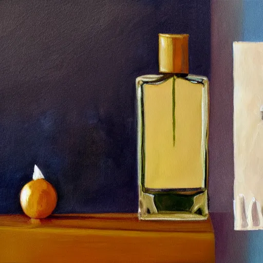 Prompt: a painting of a distinctive smell