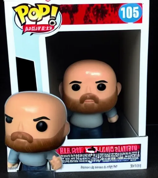 Image similar to elderly decrepit the big show funko pop still sealed in box, ebay listing